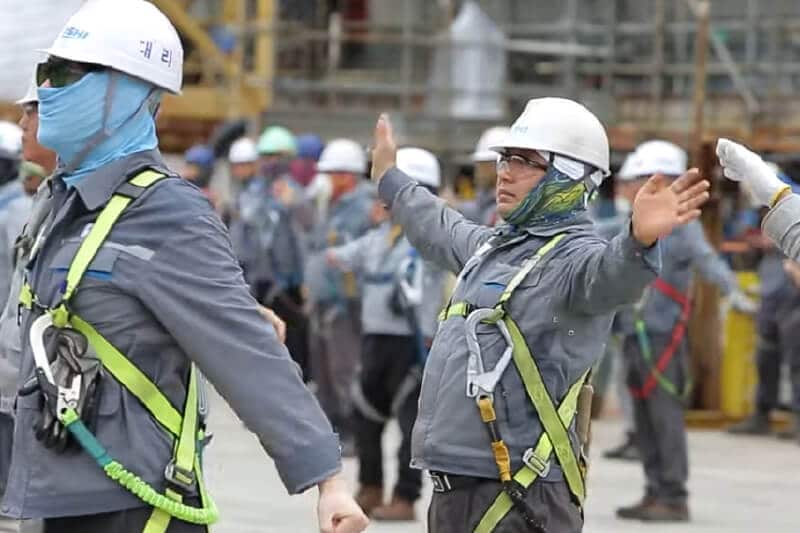 DSHI Fabrication Yards in Korea Builds Strong Safety Culture on TCO FGP Major Capital Project