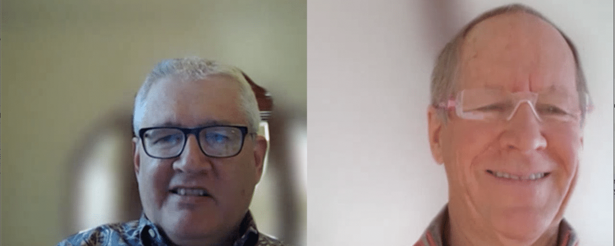 JMJ's Michael Huvane interviews Teichert's Dana Davis