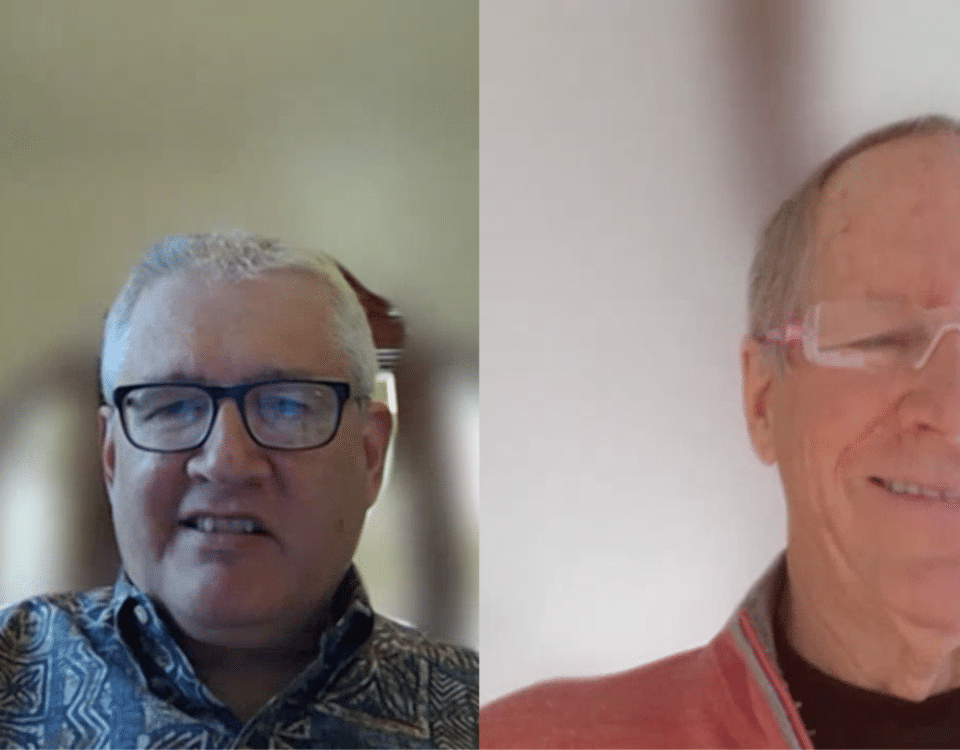 JMJ's Michael Huvane interviews Teichert's Dana Davis